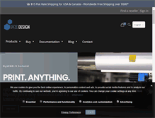 Tablet Screenshot of dyzedesign.com